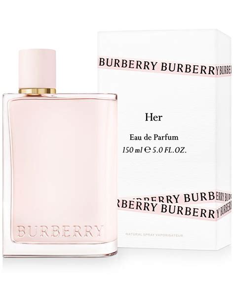 burberry her perfume macy's|Burberry Her perfume 5 oz.